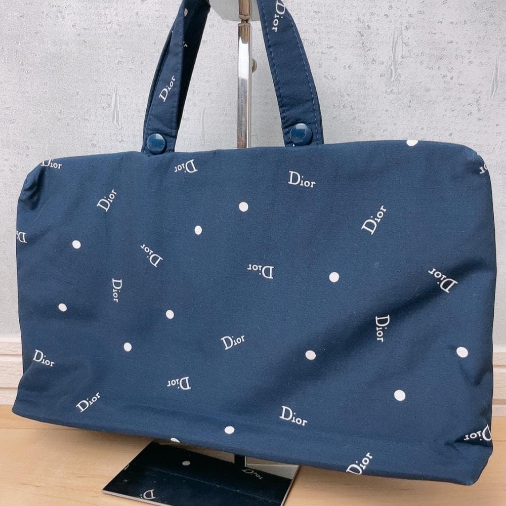 Dior Tote Travel Pouch Logo