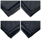 Chanel Quilted Lambskin Circle Logo Chain Shoulder — view 6
