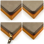 Louis Vuitton Empreinte Wallet Zippy Beige — view 9