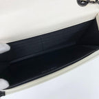 Chanel Lambskin Turnlock Shoulder Bag Chain Wallet — view 7