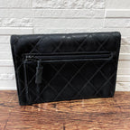 Chanel Bicolor Quilted Lambskin Card Case Coin — view 2