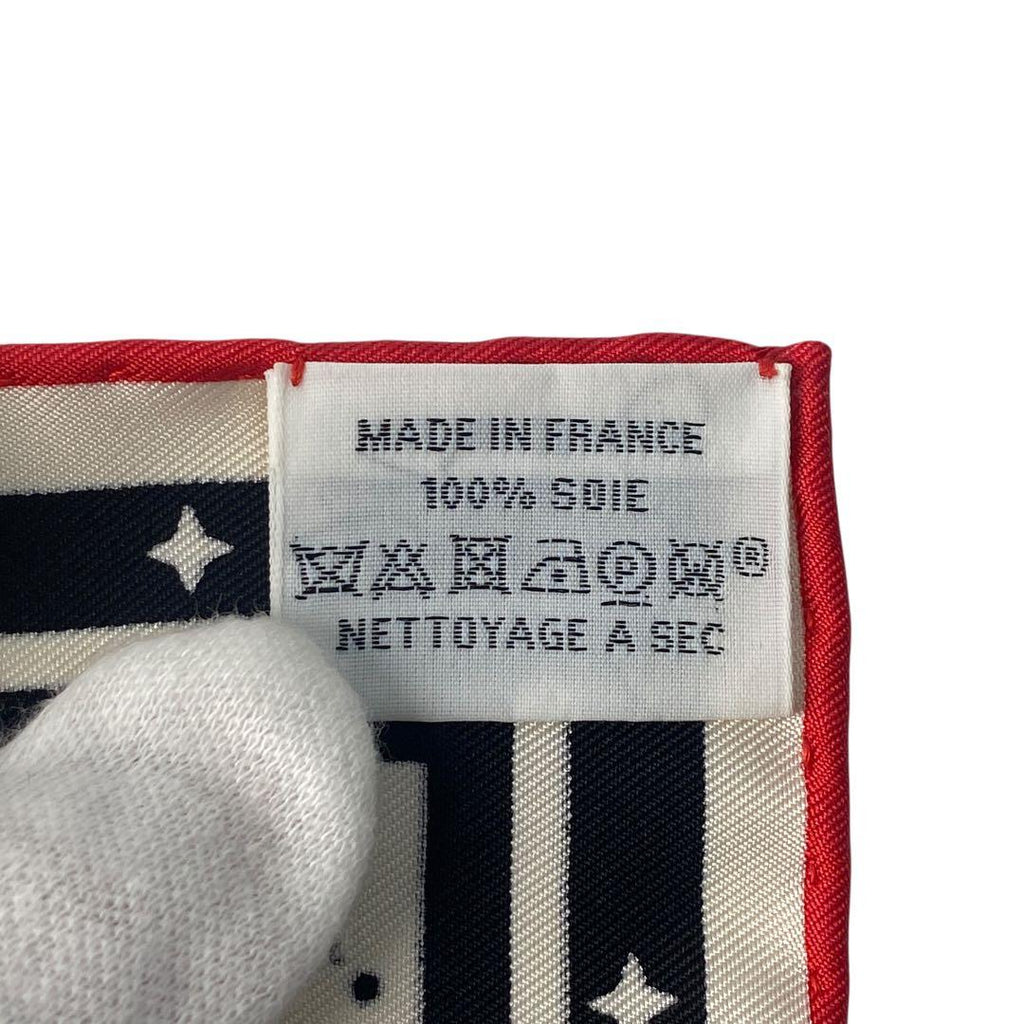 Hermes Carre 55 Horsewear Kyoto Marble Flower Silk — view 5