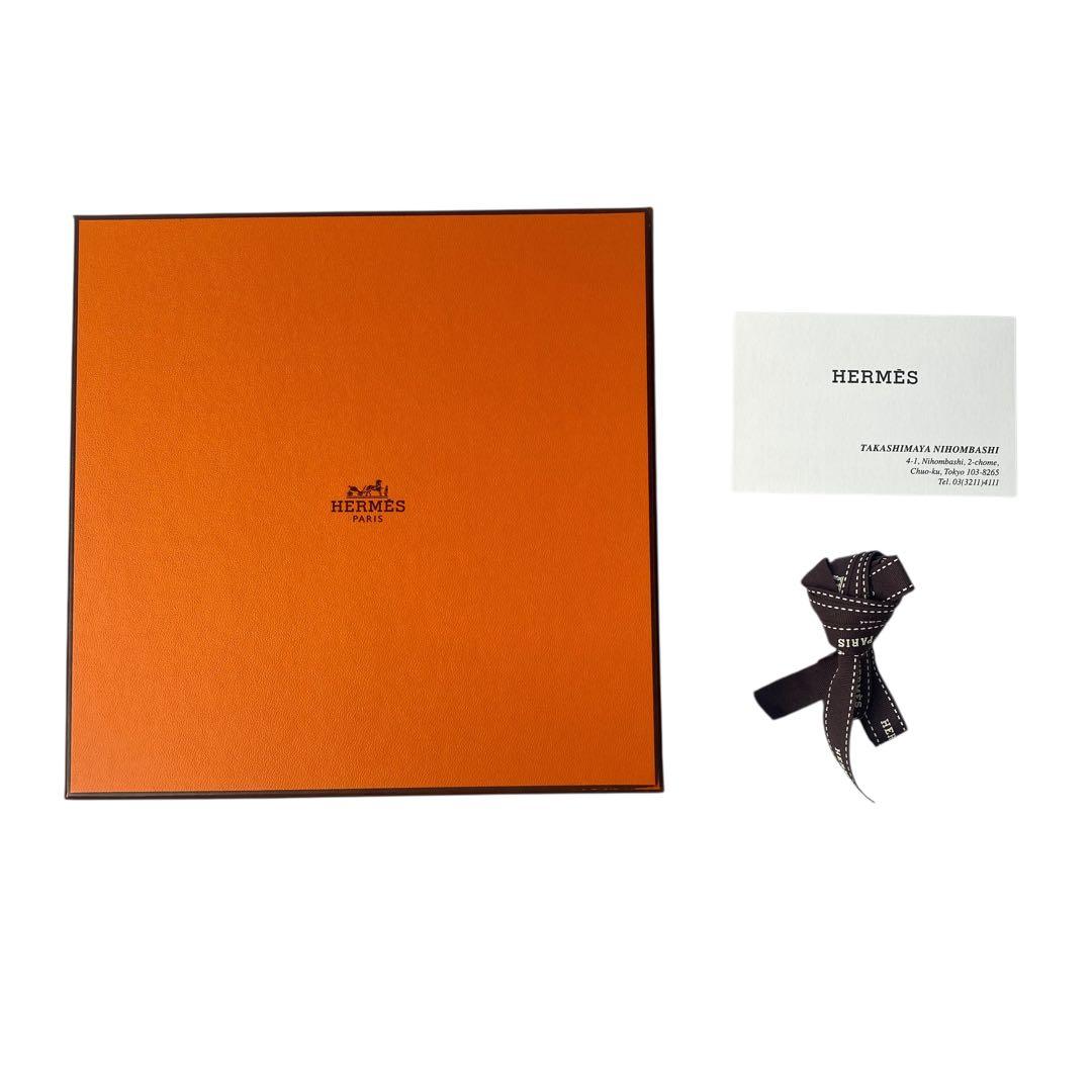 Hermes Carre 55 Horsewear Kyoto Marble Flower Silk — view 7