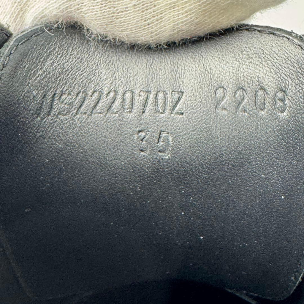 Hermes Funk Kelly Boots 35 Leather Black — view 8
