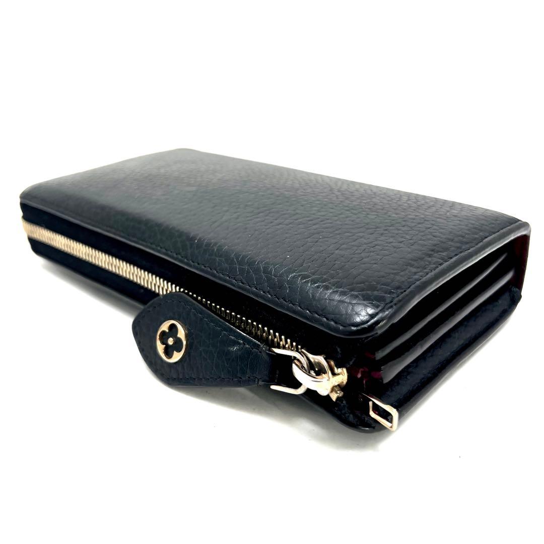 Louis Vuitton Taurillon Portefeuille Comet Zippy Wallet — view 5