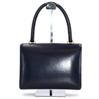 Hermes Vasco Vintage Handbag Navy — view 2
