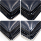 Hermes Vasco Vintage Handbag Navy — view 6