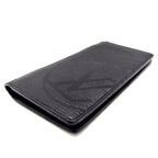 Louis Vuitton Epi LV Circle Portefeuille Plaza Black Wallet — view 6