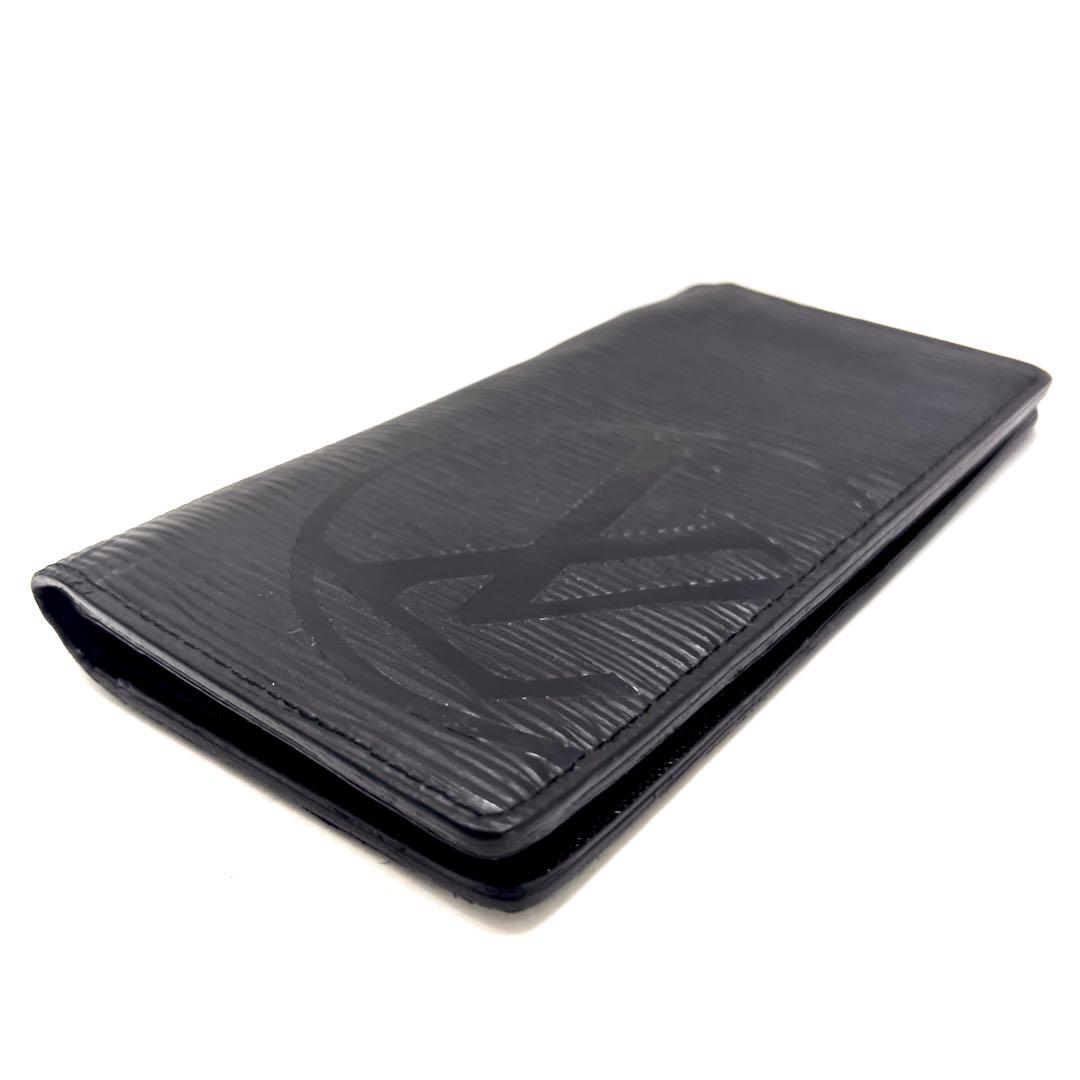 Louis Vuitton Epi LV Circle Portefeuille Plaza Black Wallet — view 6