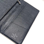 Louis Vuitton Epi LV Circle Portefeuille Plaza Black Wallet — view 8
