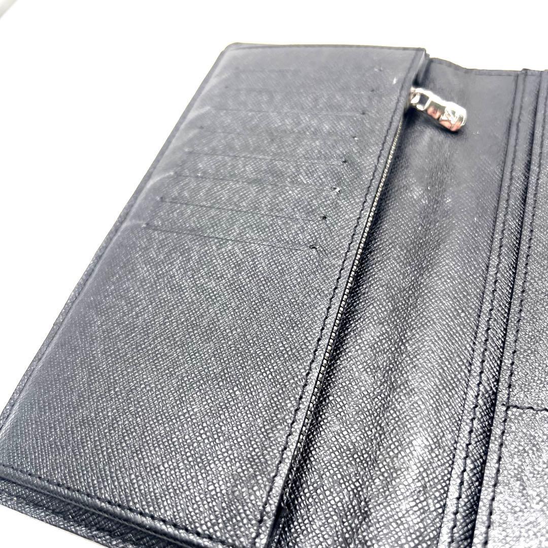Louis Vuitton Epi LV Circle Portefeuille Plaza Black Wallet — view 9