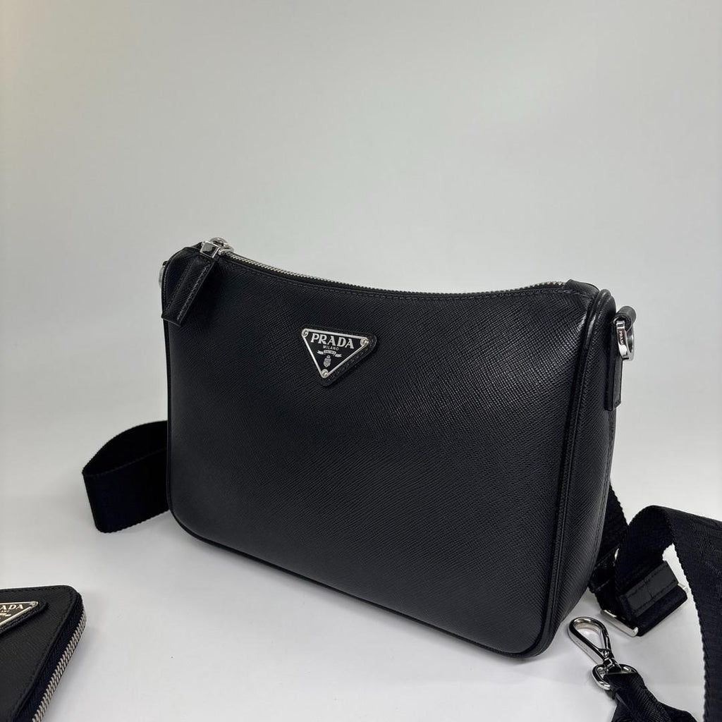 Prada Saffiano Leather Shoulder Bag — view 2