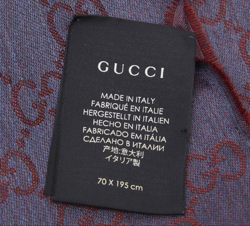 Gucci GG Logo Shawl Scarf — view 4