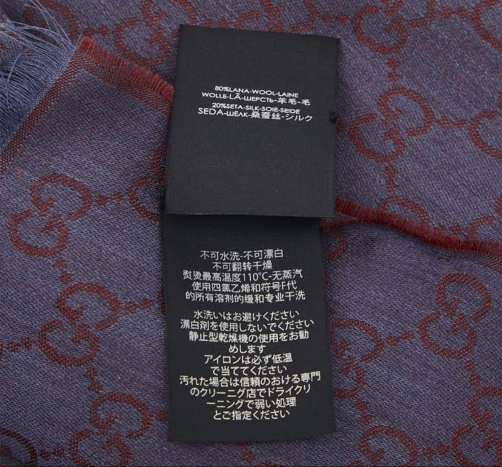 Gucci GG Logo Shawl Scarf — view 5