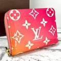 Louis Vuitton Valentine's Day Limited Vernis Sunrise Zippy Coin Purse
