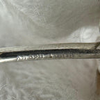 Gucci Single Studded Earrings Double Logo Silver — view 6