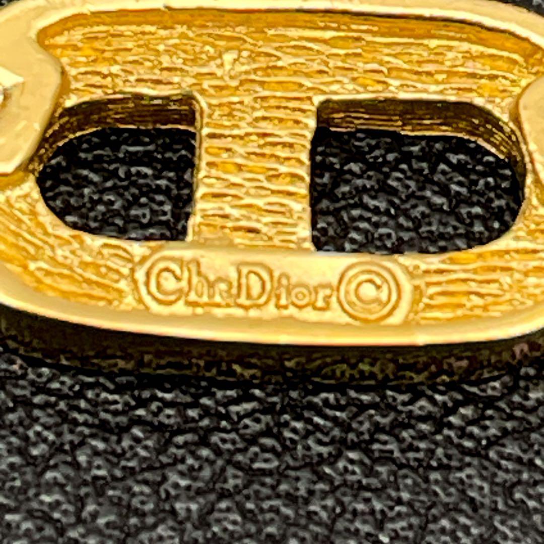Dior CD Logo Necklace Rhinestone Gold CD — view 9