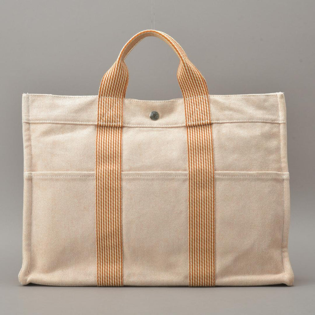 Hermes New Fourre Tout MM Tote Canvas Orange — view 3