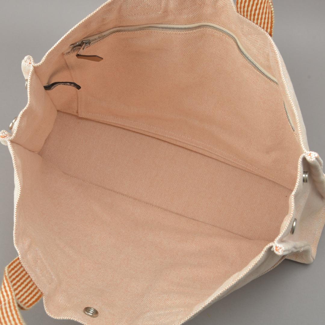 Hermes New Fourre Tout MM Tote Canvas Orange — view 6