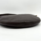 Gucci Shoulder Bag Brown Leather Vintage — view 6