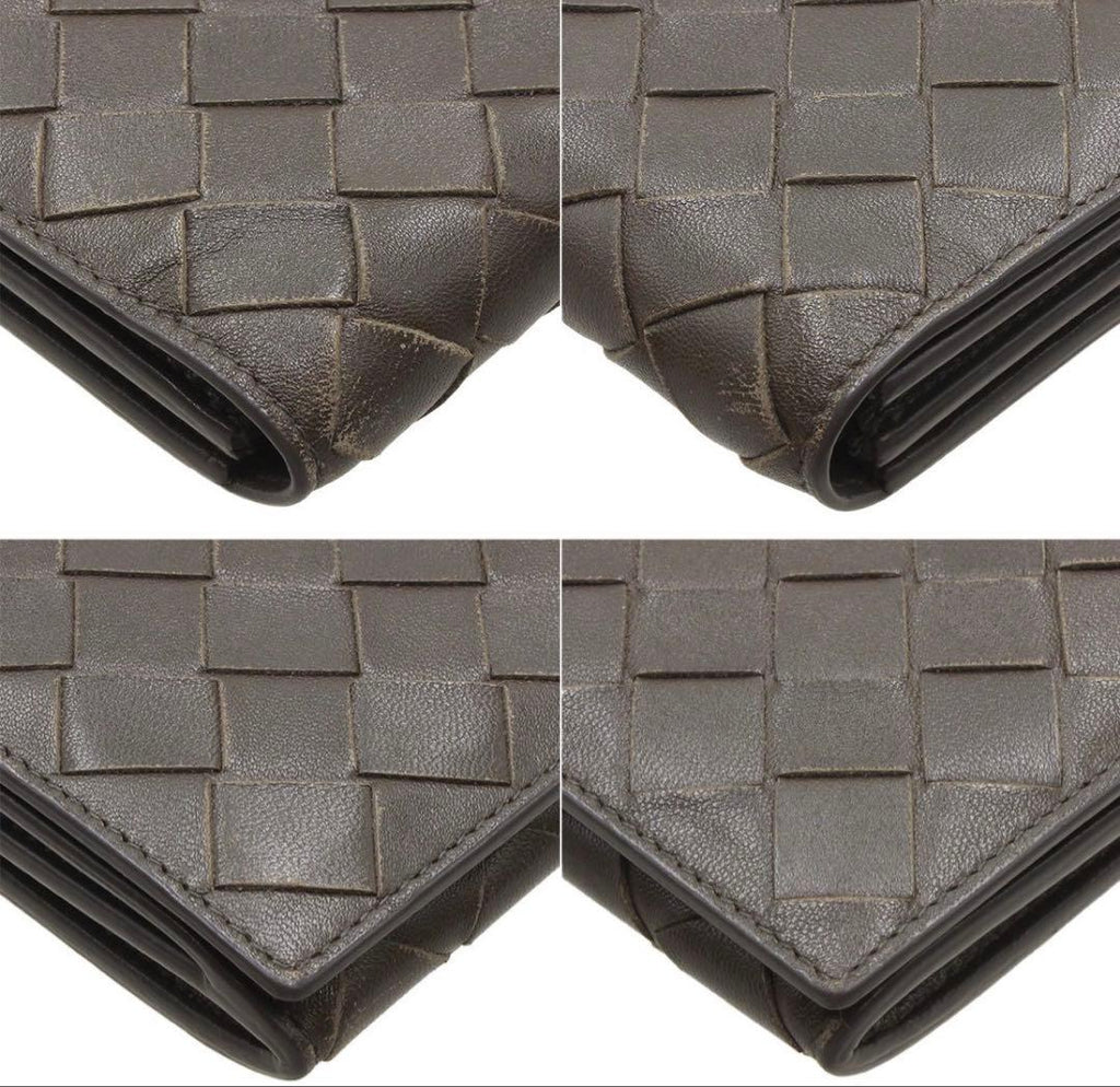 Bottega Veneta Intrecciato Leather Bifold Wallet — view 4