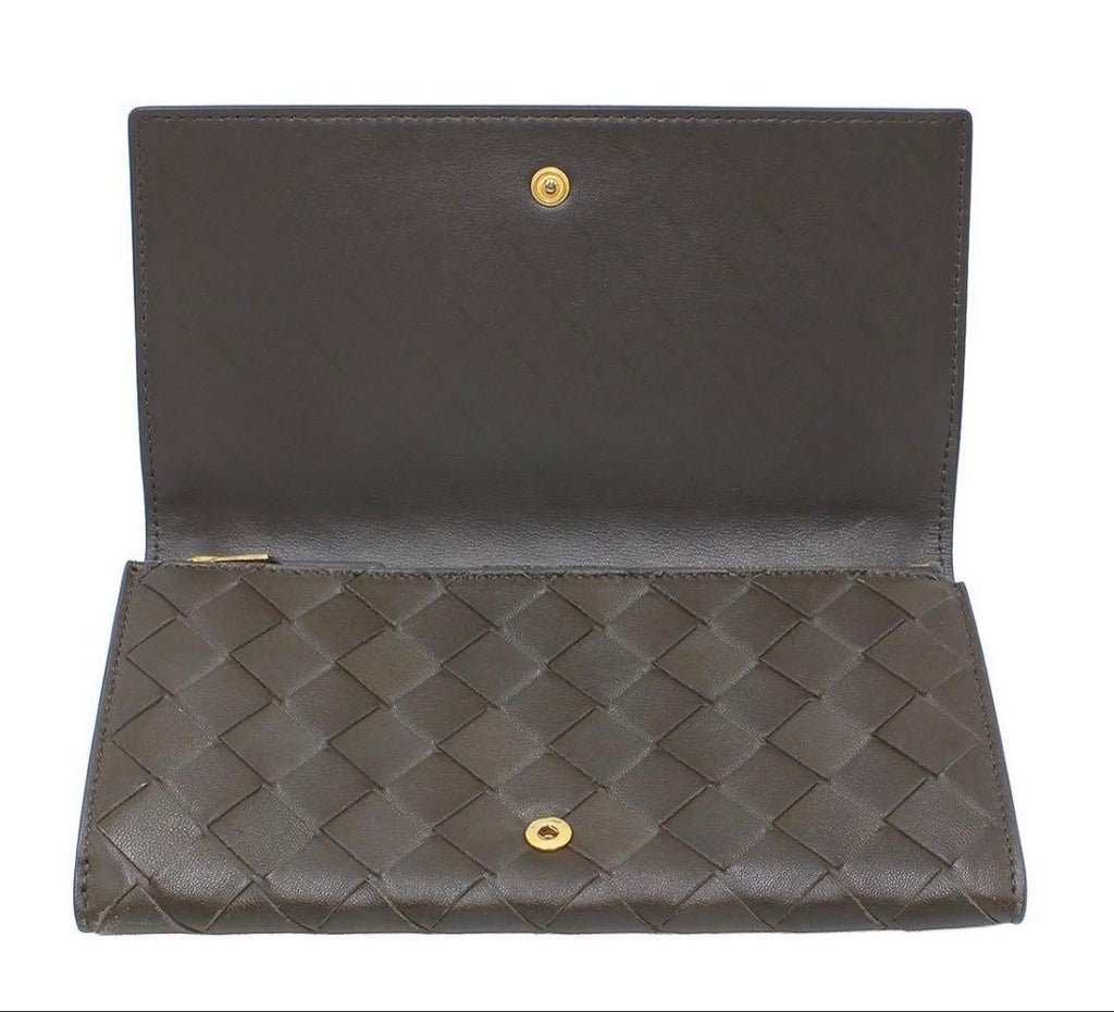 Bottega Veneta Intrecciato Leather Bifold Wallet — view 6