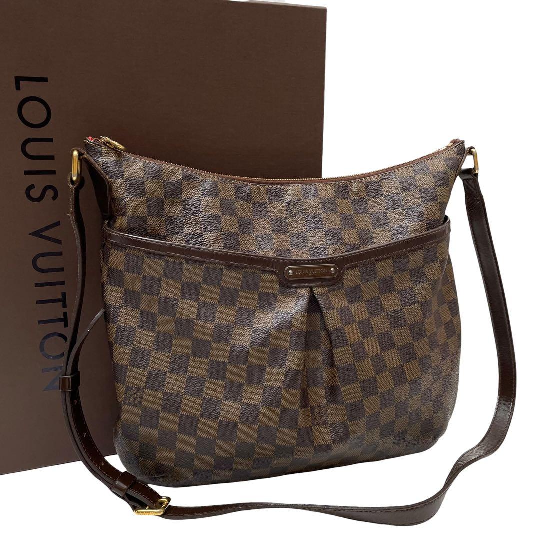 Louis Vuitton Damier Leather Blue Msbeli GM Shoulder