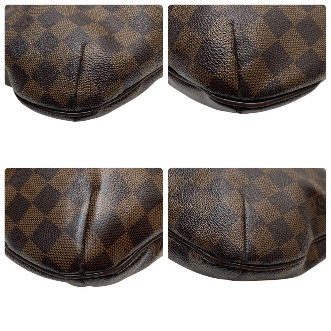 Louis Vuitton Damier Leather Blue Msbeli GM Shoulder — view 6