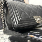 Chanel Quilted Boy Chain — view 4