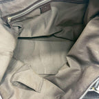 Gucci GG Sherry Line Tote Brown Leather Charm — view 4