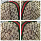 Gucci GG Sherry Line Tote Brown Leather Charm — view 9
