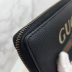 Gucci Logo Wallet Black Leather — view 5