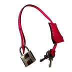 Hermes Cadena Rose Tyrian No 32 2 Keys Clochette — view 2