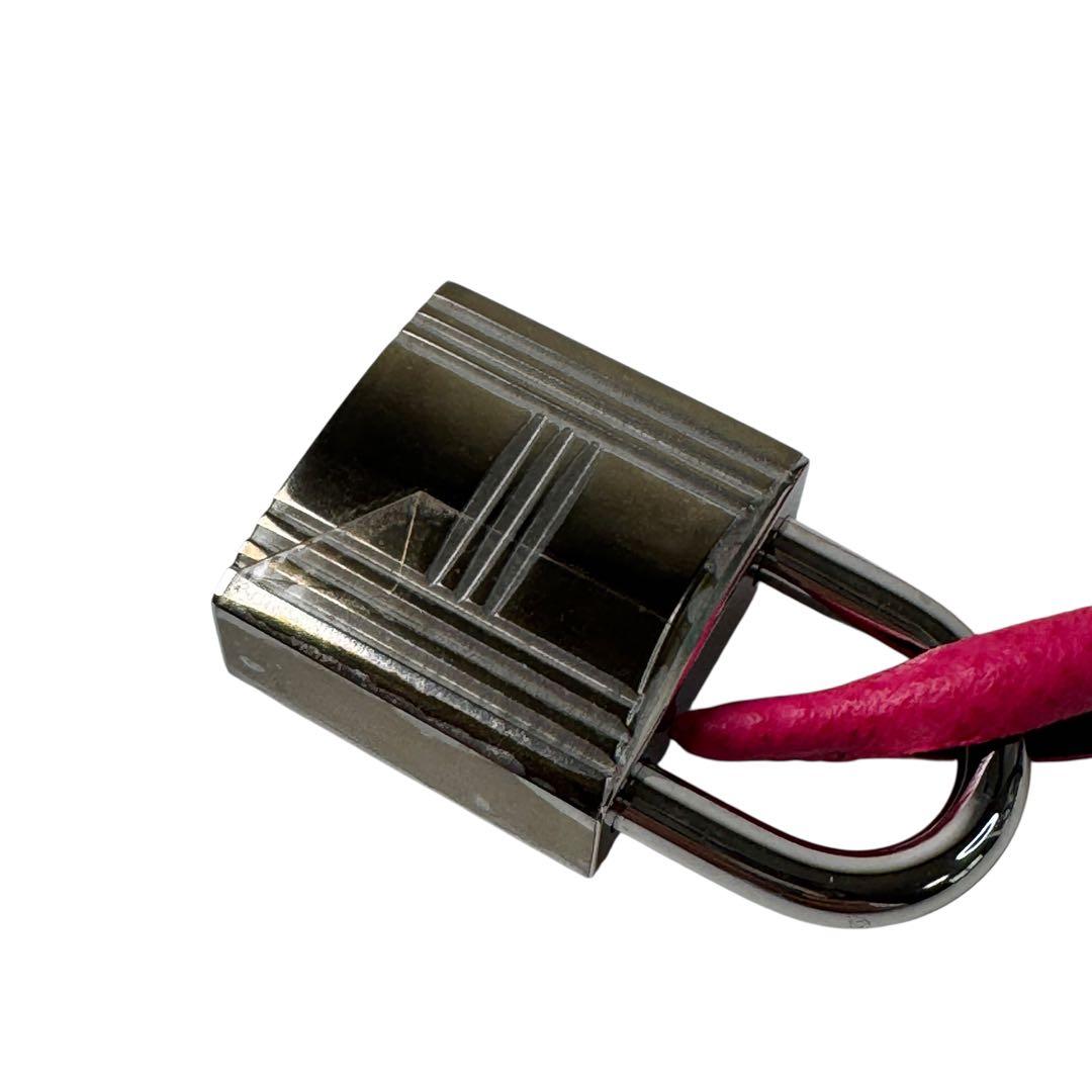 Hermes Cadena Rose Tyrian No 32 2 Keys Clochette — view 8