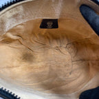 Gucci GG Shoulder Bag Black Leather Gold Logo — view 5