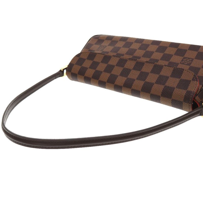 Louis Vuitton Damier Recoleta Ebene Handbag One Shoulder Bag 0105 — view 5