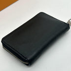 Louis Vuitton Zippy Coin Purse Taiga Black — view 5