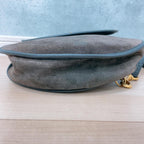 Gucci Vintage Horsebit Gold Brown Shoulder Bag — view 4