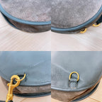 Gucci Vintage Horsebit Gold Brown Shoulder Bag — view 5