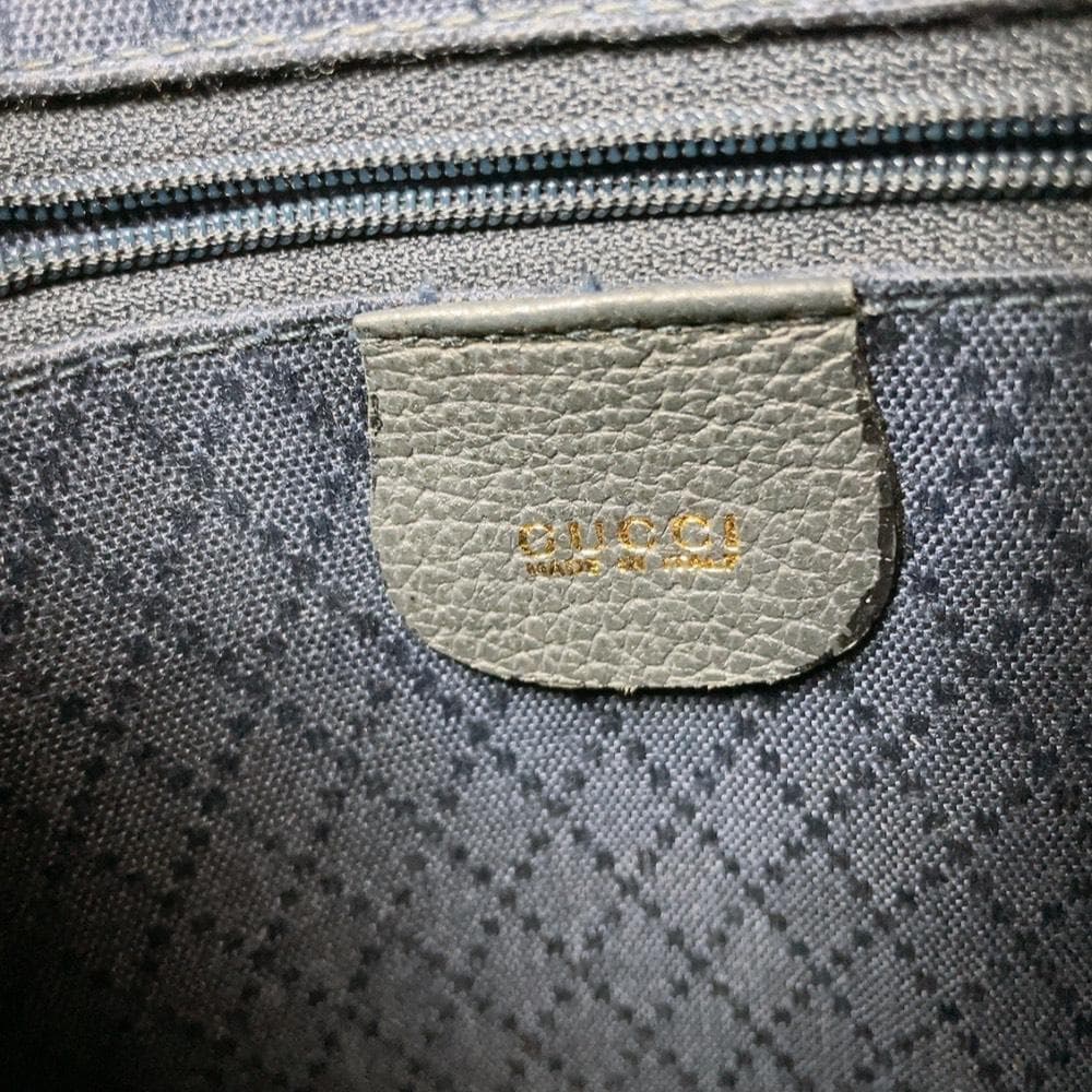 Gucci Vintage Horsebit Gold Brown Shoulder Bag — view 8