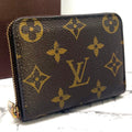 Louis Vuitton Monogram Zippy Coin Purse Round Zip