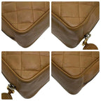 Chanel Quilted Lambskin Shoulder Bag CC Logo — view 6