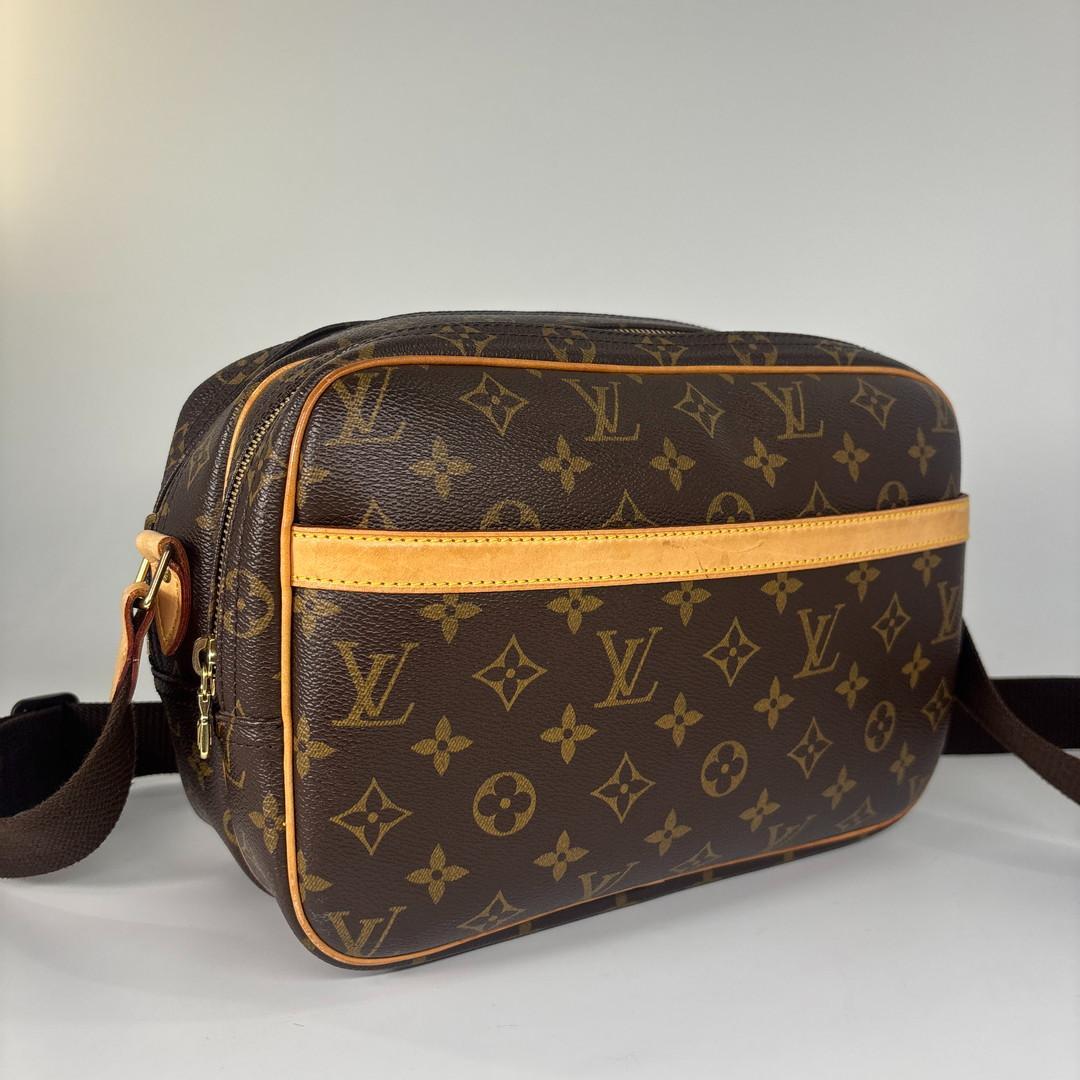 Louis Vuitton Super Monogram Reporter PM Shoulder Bag — view 3