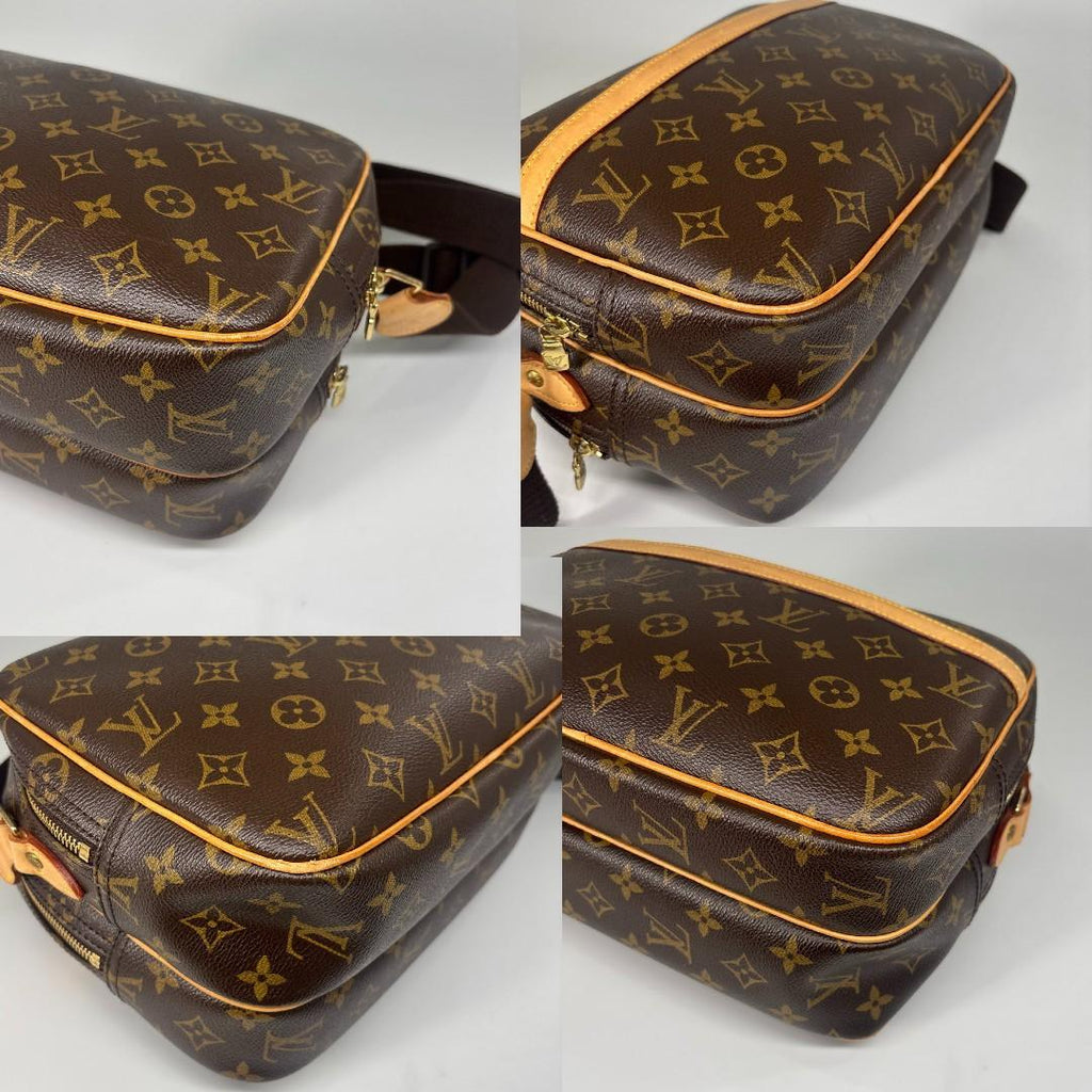 Louis Vuitton Super Monogram Reporter PM Shoulder Bag — view 7
