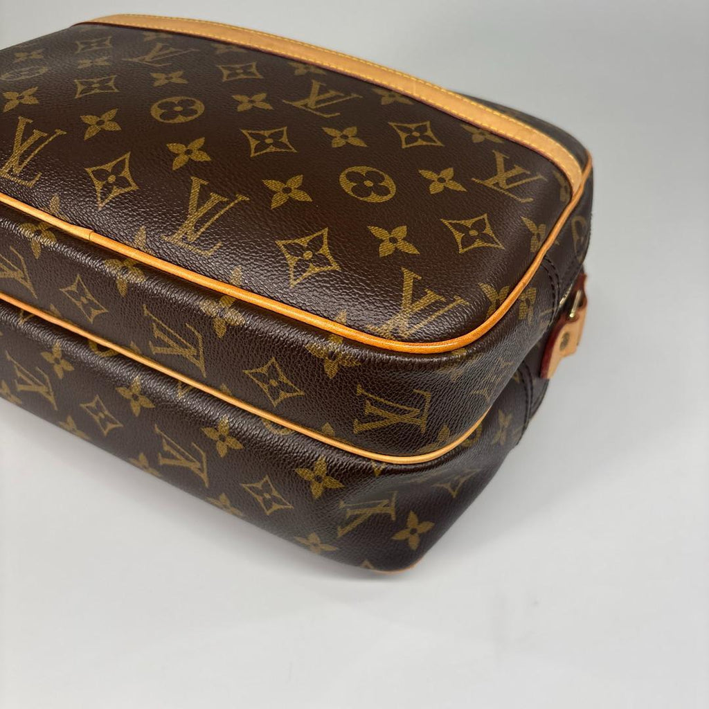 Louis Vuitton Super Monogram Reporter PM Shoulder Bag — view 8