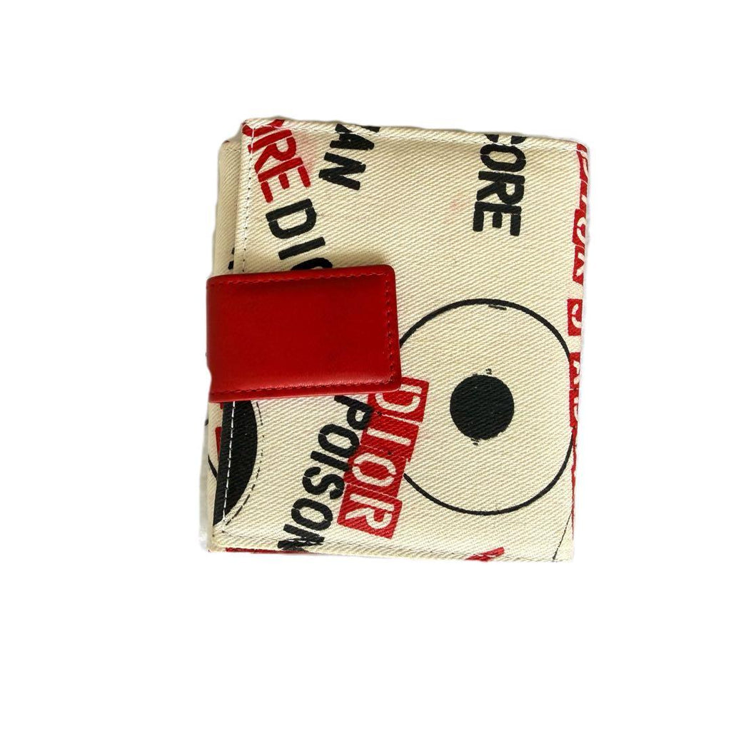 Dior Hardcore Record Print Bifold Wallet — view 4
