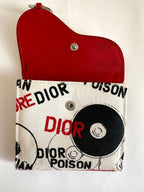 Dior Hardcore Record Print Bifold Wallet — view 5