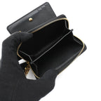 Louis Vuitton Cousin Portefeuille Lou Bifold Wallet Black — view 5