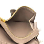 Celine Wallet Medium Strap Bicolor Greige — view 6