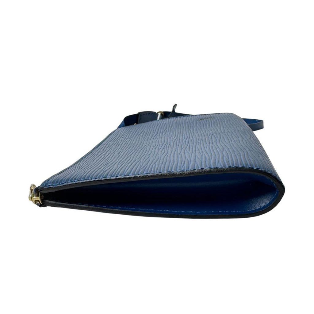 Louis Vuitton LV Epi Pochette Blue Pouch — view 4